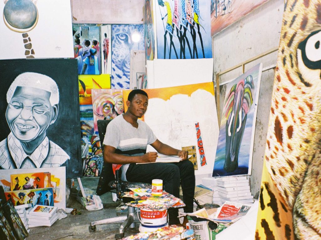 Afrykański malarz